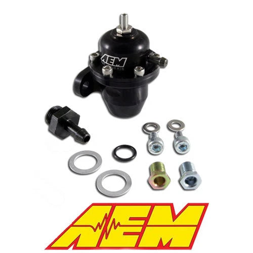 AEM 94-01 Acura Integra / 90-93 Honda Accord / 92-95 Honda Civic / 99-00 Honda Civic Black Adjustabl