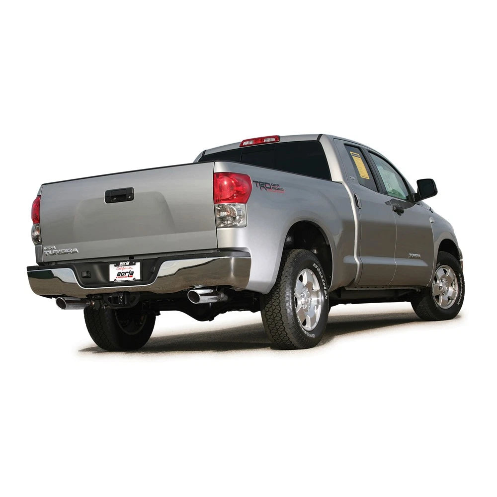 Borla 14-15 Toyota Tundra 4.6L/5.7L Crew Max SB DC SB Touring Cat Back Exhaust Dual Split Rear Exit