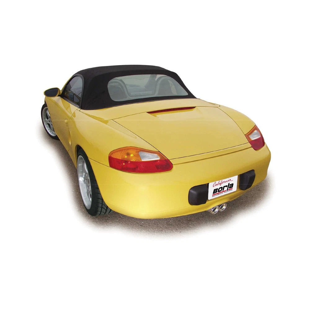 Borla 00-04 Porsche Boxster 3.2L 6cyl MT SS Catback Exhaust