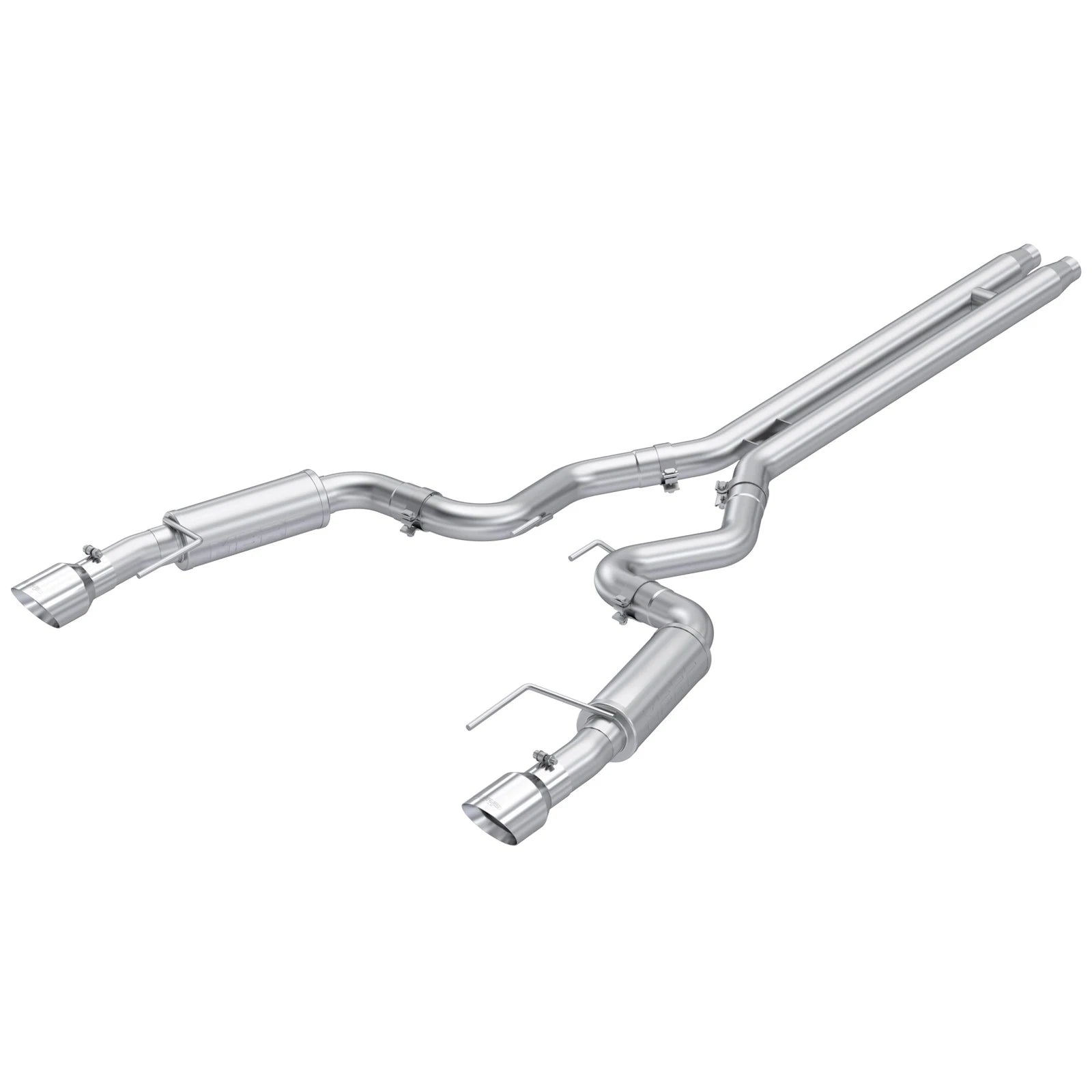 MBRP 2024 Ford Mustang GT S650, 5.0L 3in Dual Split Rear Aluminized Steel