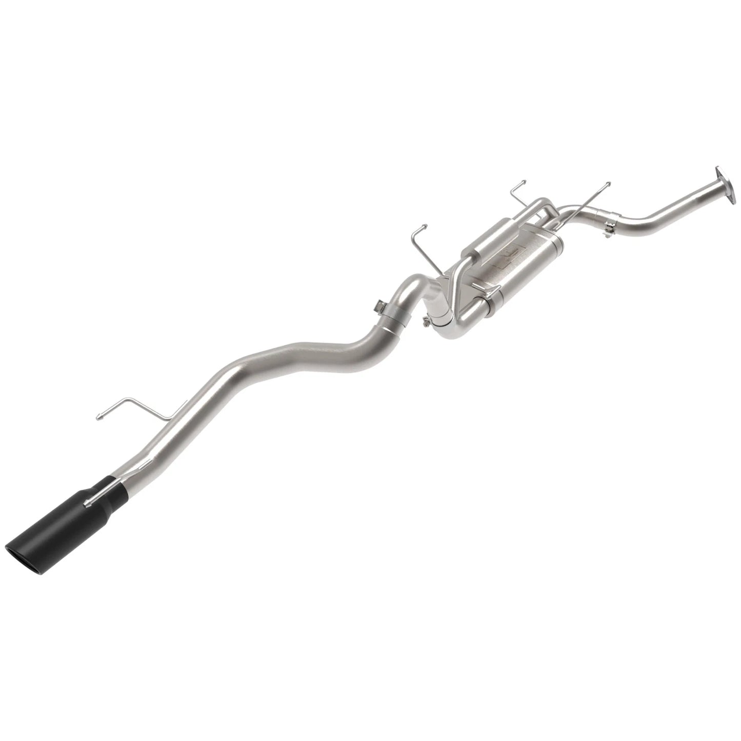 aFe 24-25 Toyota Land Cruiser 2-1/2in to 3in 304 SS Cat-Back Exhaust System w/ Black Tip