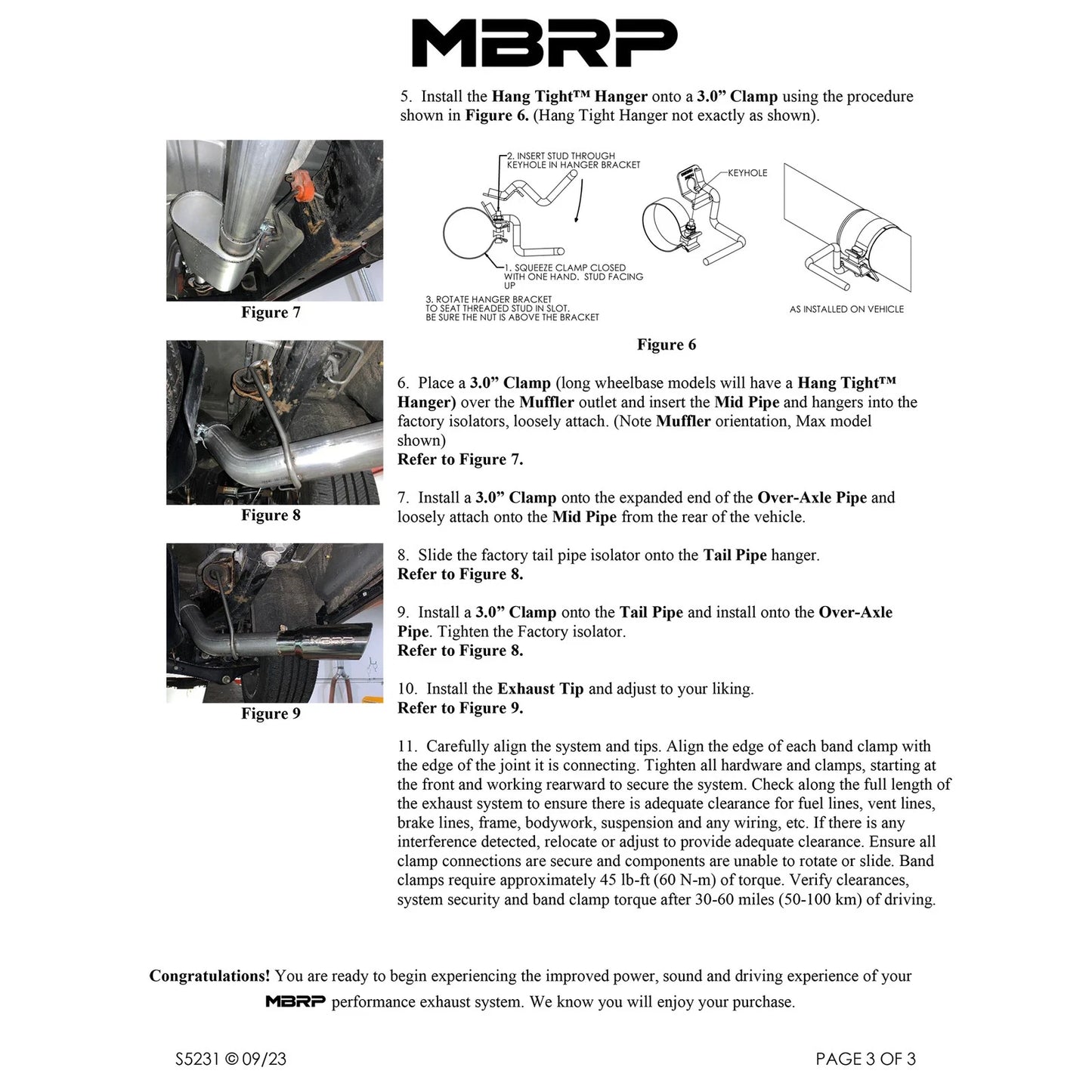 MBRP 18-21 Ford Expedition 3.5L EcoBoost Aluminized Steel 3in Cat-Back - Single Side