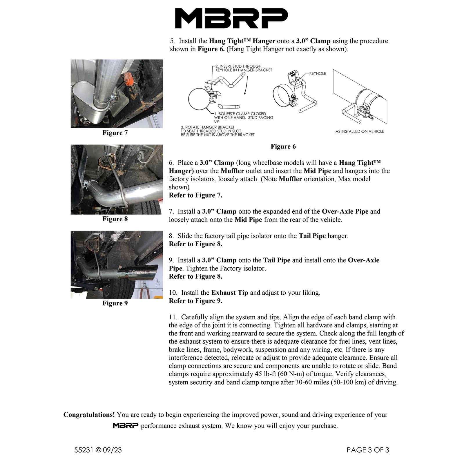MBRP 18-21 Ford Expedition 3.5L EcoBoost Aluminized Steel 3in Cat-Back - Single Side
