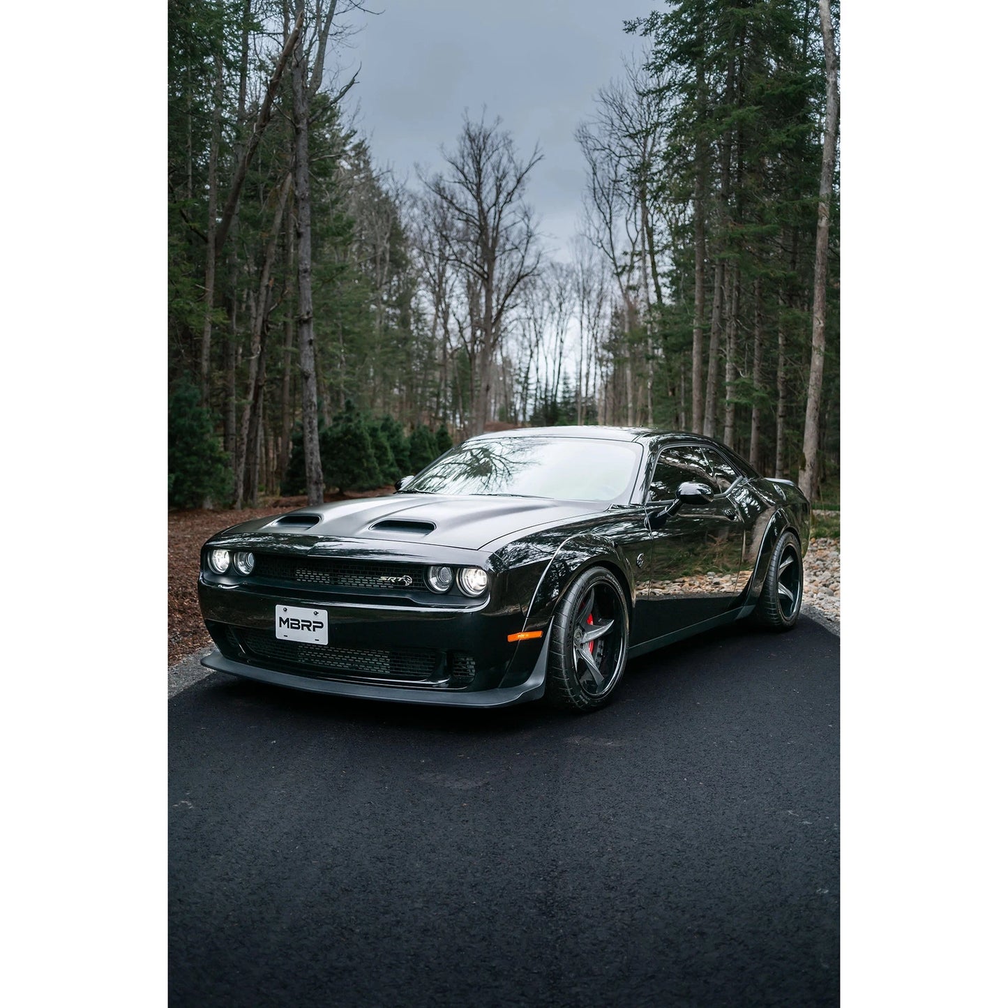 MBRP 15-Up Challenger 5.7 / 17-Up 6.2L/6.4L 3in Race Series Cat-Back w/ Quad Tips T304 Exhaust