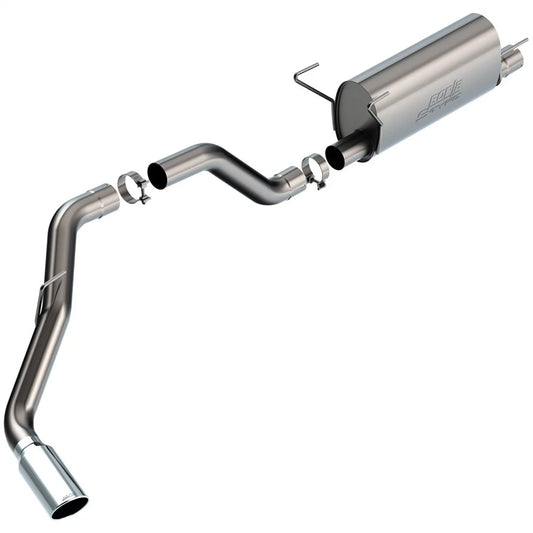 Borla 19-22 RAM 2500/ 3500 6.4L V8 AT 2/4WD 3in S-TYPE Cat-Back Silver Tips