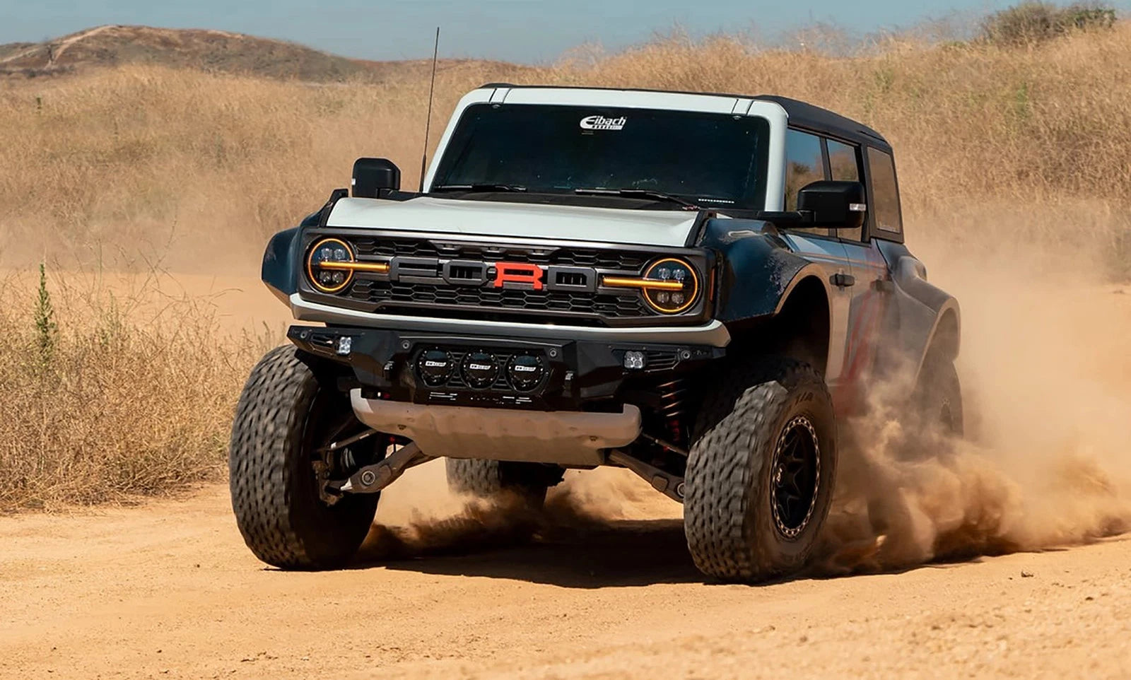 Eibach 22-24 Ford Bronco Raptor Pro-Lift-Kit Rear Springs (For Use w/ OE Fox E-Shocks)