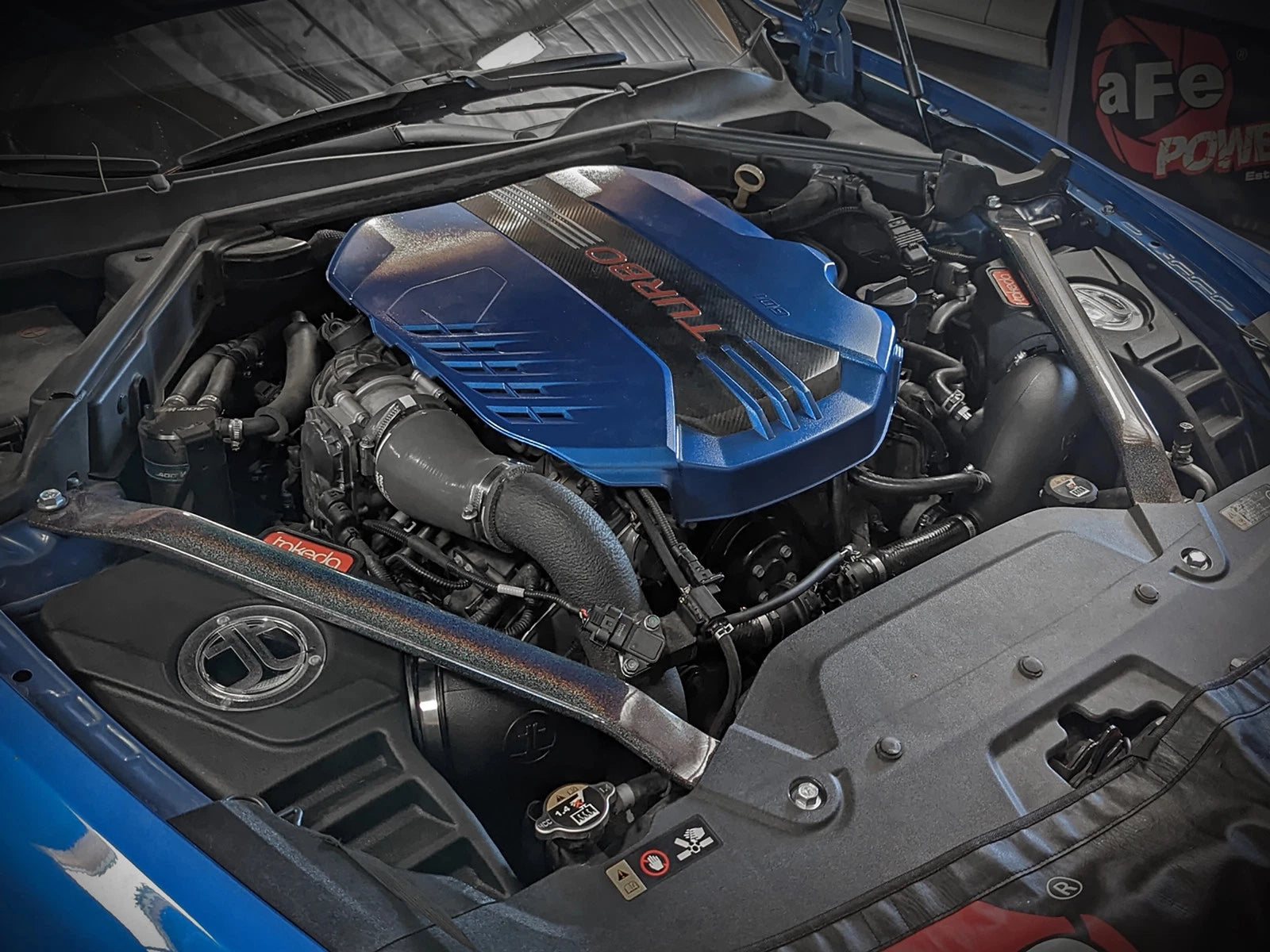 aFe 18-22 Kia Stinger V6-3.3L (tt) MagnumFORCE Intakes Stage-2 Pro DRY S