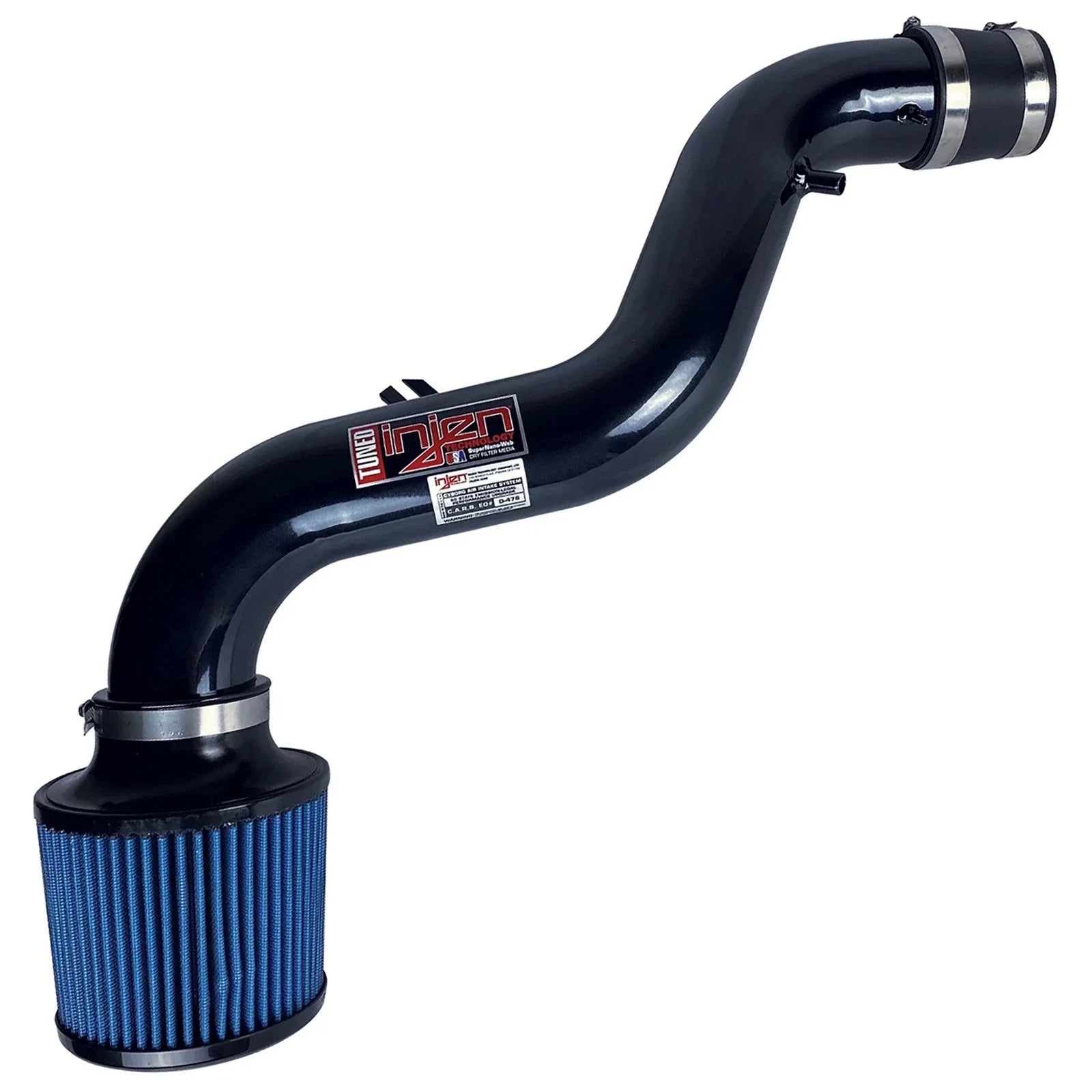 Injen 90-93 Acura Integra L4 1.8L Black IS Short Ram Cold Air Intake