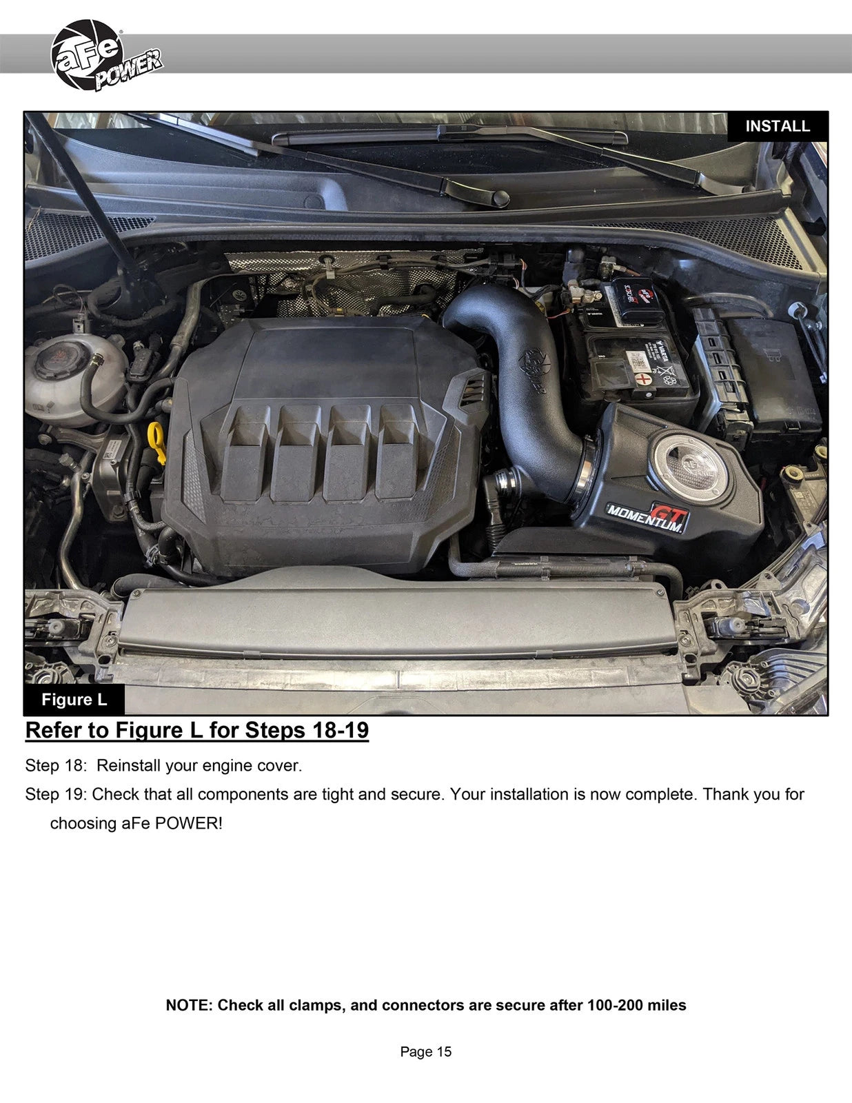 aFe Momentum GT Pro 5R Cold Air Intake System 19-21 Audi Q3 L4-2.0L (t)