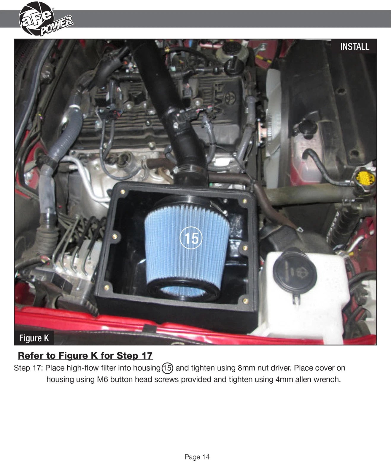 aFe MagnumFORCE Intake Stage-2 Si Pro Dry S 05-15 Toyota Tacoma 2.7L