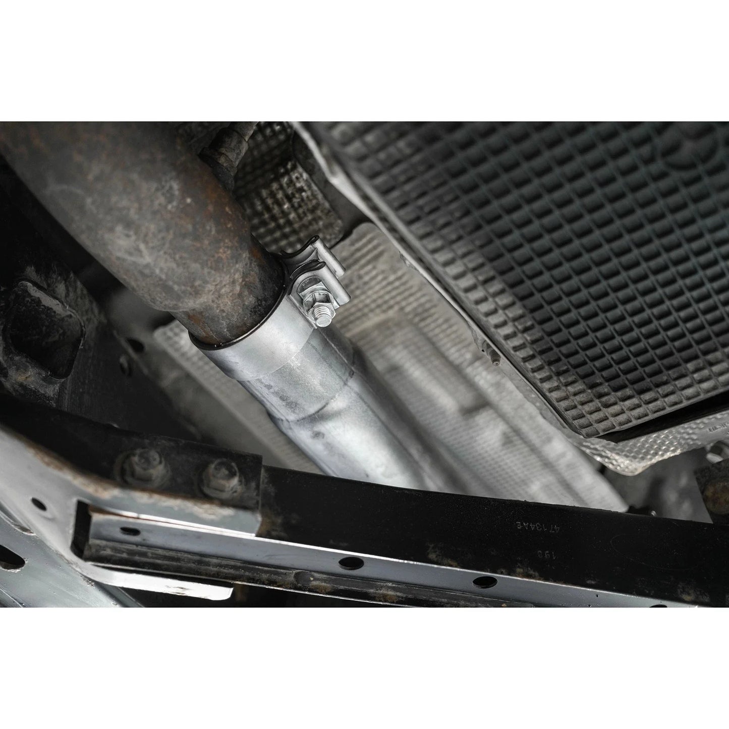 MBRP 2019 Ford Ranger Ecoboost 2.3L 4in OD Tip Single Side Exit 3in Black Coated Cat Back