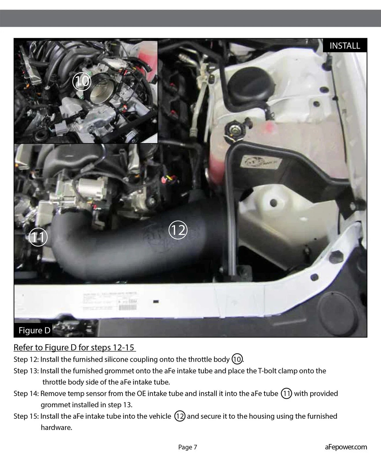 aFe MagnumFORCE Intake Stage-2 Pro DRY S 11-13 Dodge Challenger/Charger/Chrysler 300 V8 5.7L