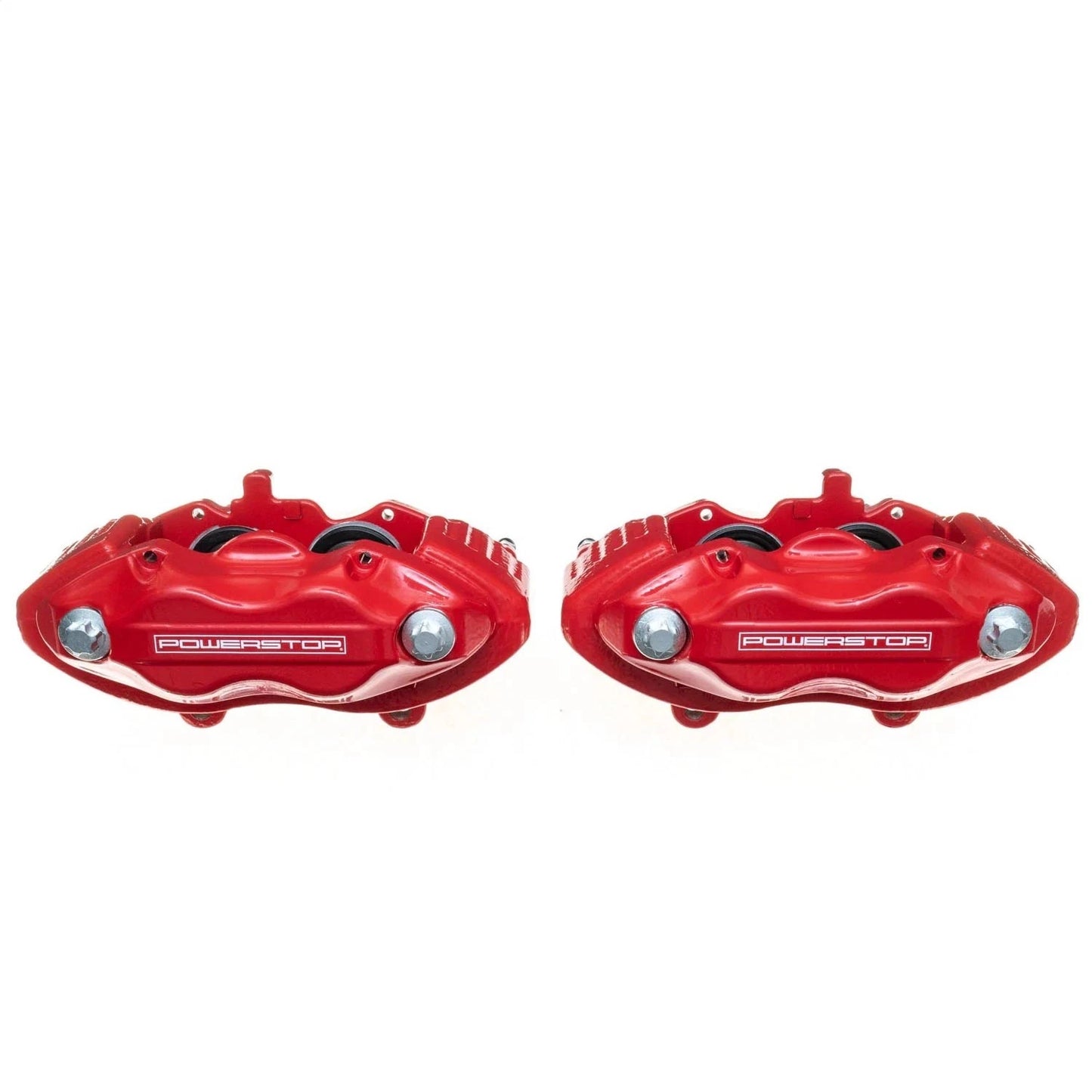 Power Stop 05-10 Chrysler 300 Front Red Calipers w/o Brackets - Pair