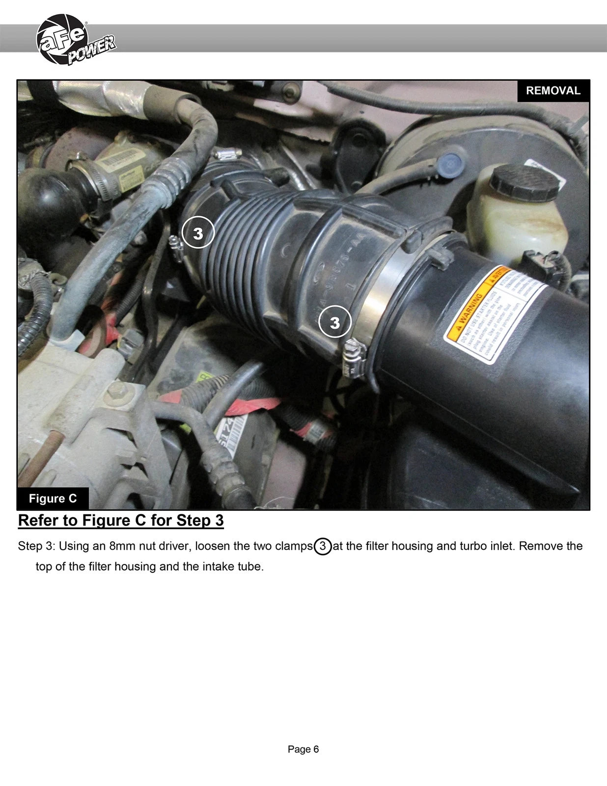 aFe POWER Momentum HD Cold Air Intake System w/ Pro Dry S Media 94-97 Ford Powerstroke 7.3L