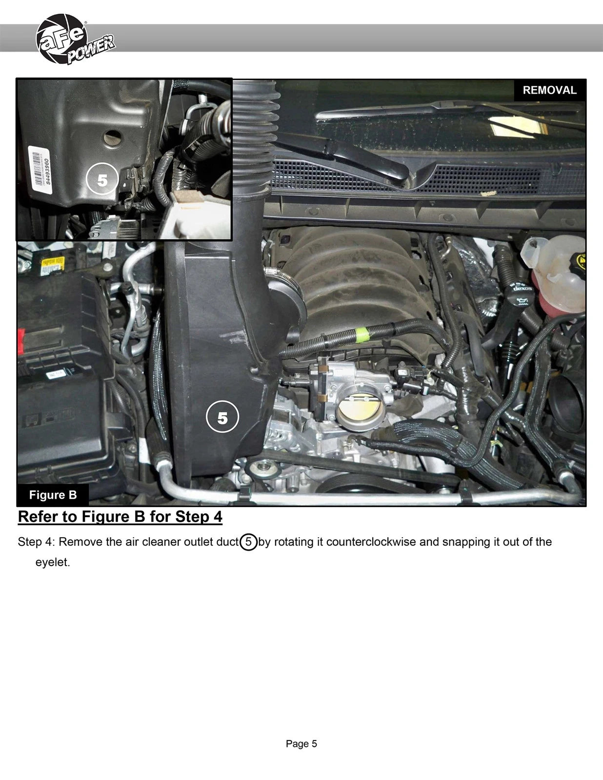 aFe 19-21 GM Trucks 5.3L/6.2L Track Series Carbon Fiber Cold Air Intake System W/ Pro Dry S Filters
