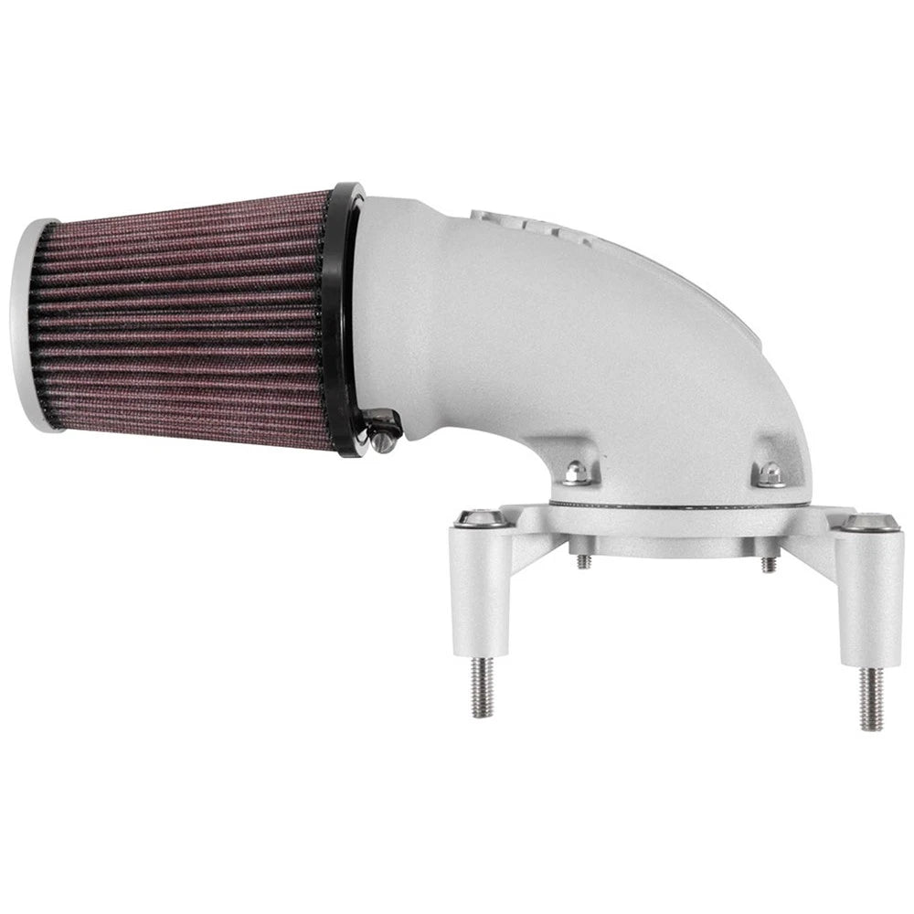 K&N 01-17 Harley-Davidson Softail / Dyna FI Performance Air Intake System Silver
