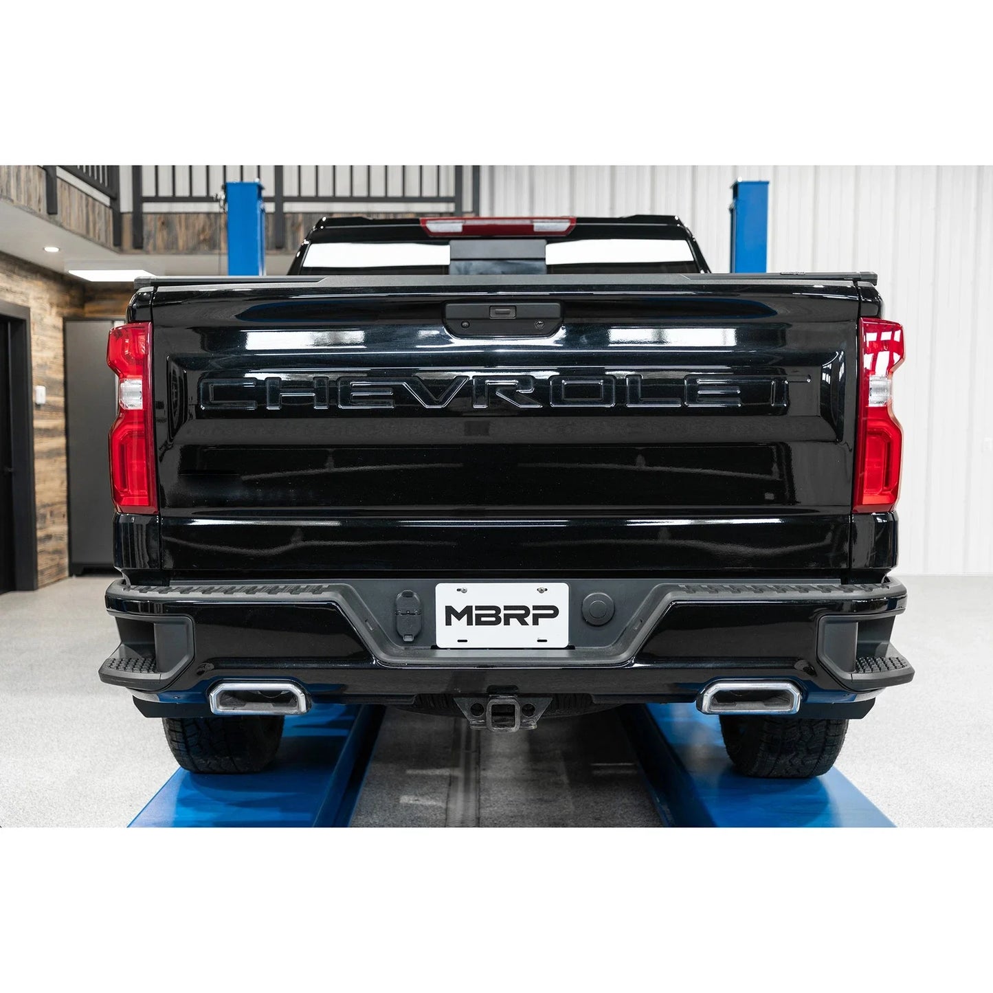 MBRP 2019 Chevrolet Silverado 1500 4.3L/5.3L 2.5in Cat Back Dual Rear Exit - T409