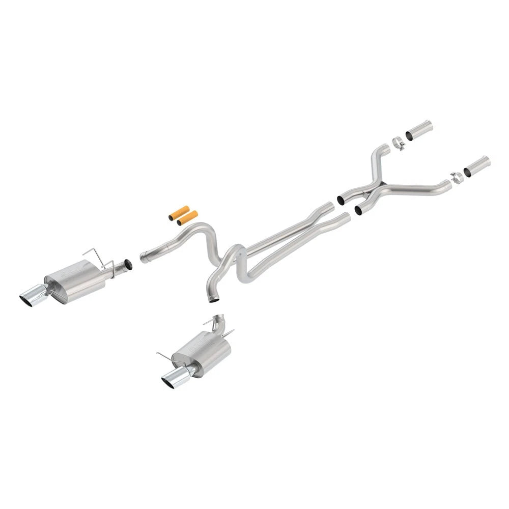 Borla 13-14 Mustang GT/Boss 302 5.0L V8 RWD Single Split Rear Exit ATAK Catback Exhaust