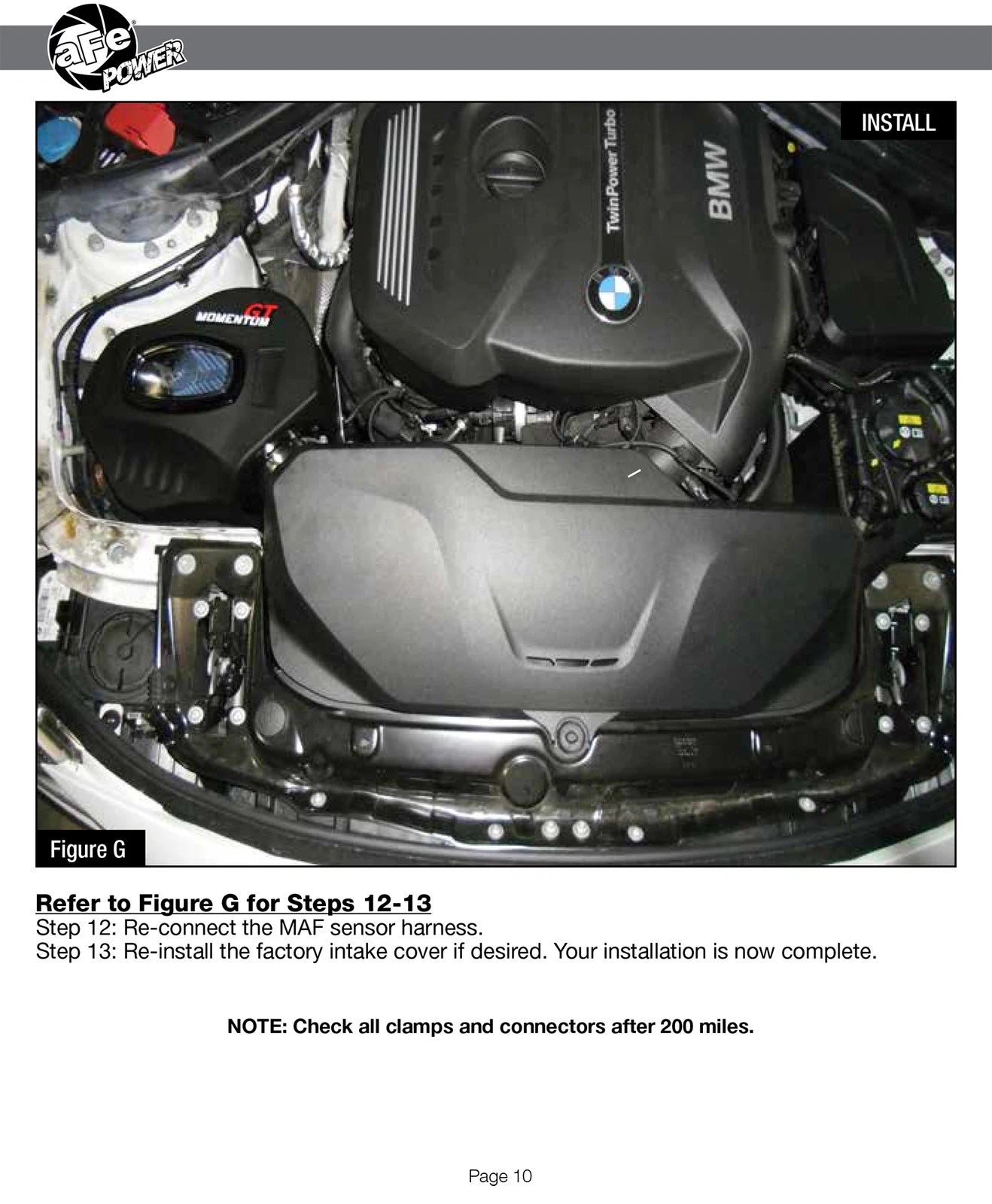 aFe POWER Momentum GT Pro Dry S Intake System 16-17 BMW 330i F30 B46/48 I4-2.0L (t)