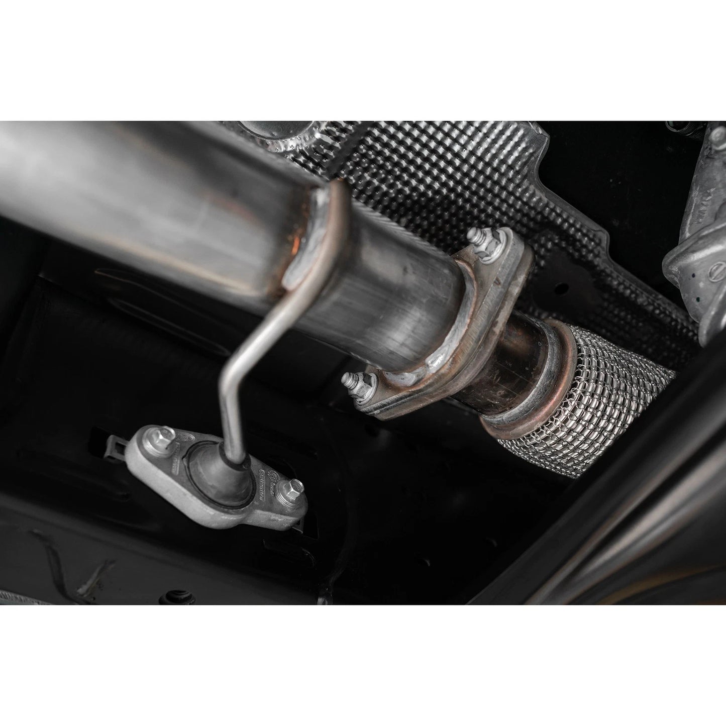 MBRP 2021+ Ford Bronco 2.3L/2.7L EcoBoost 3in Black Aluminized Catback Exhaust