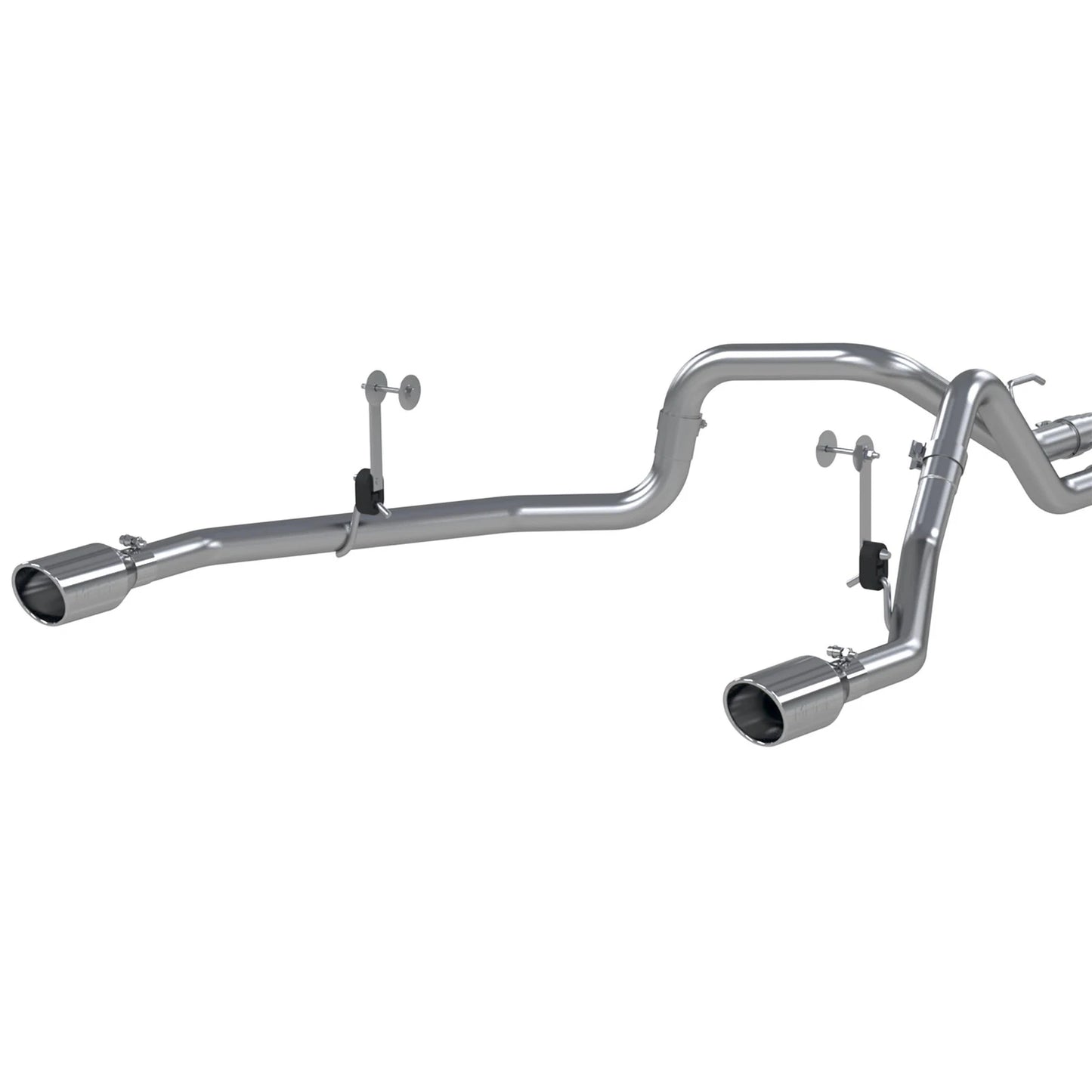 MBRP 2021+ F-150 2.7L/ 3.5L Ecoboost, 5.0L 3in Cat Back 2.5in Dual Split Rear