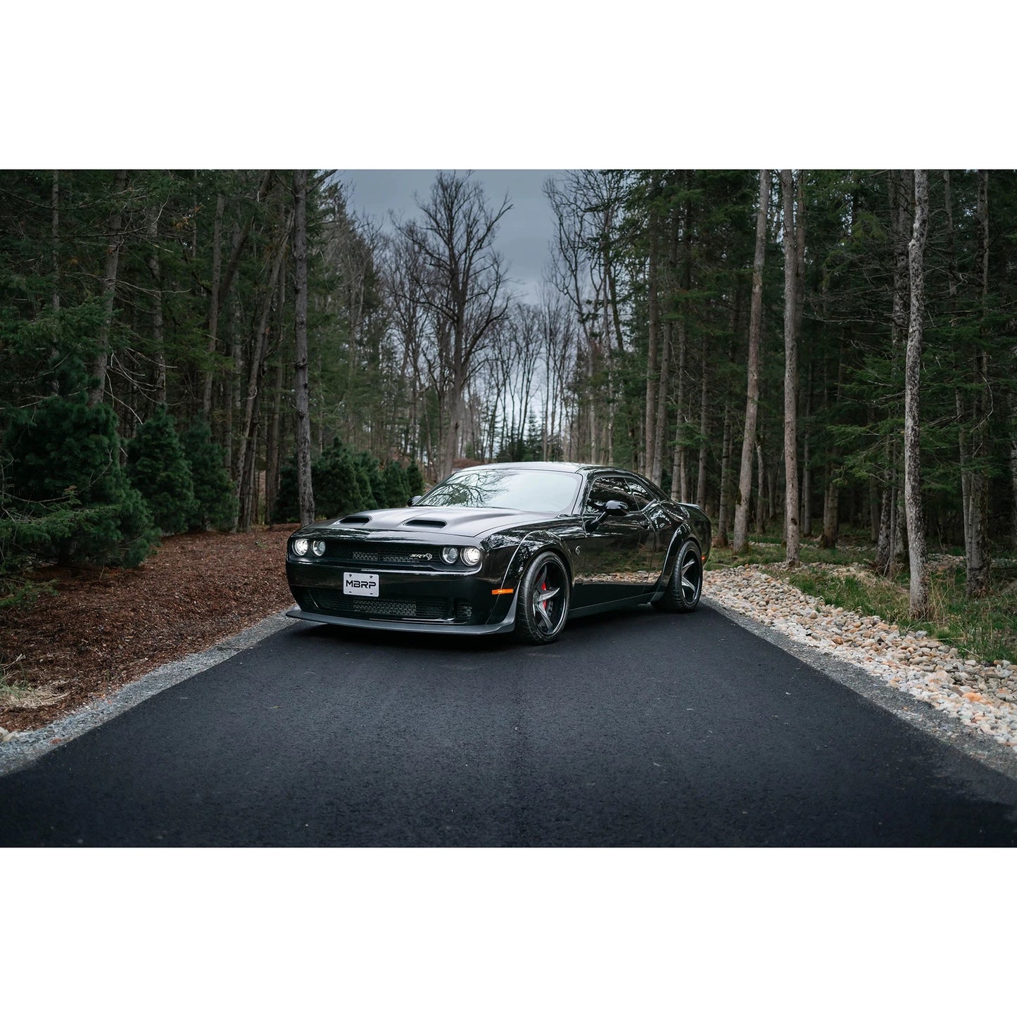 MBRP 15-Up Challenger 5.7 / 17-Up 6.2L/6.4L 3in Race Series Cat-Back w/ Quad Tips T304 Exhaust