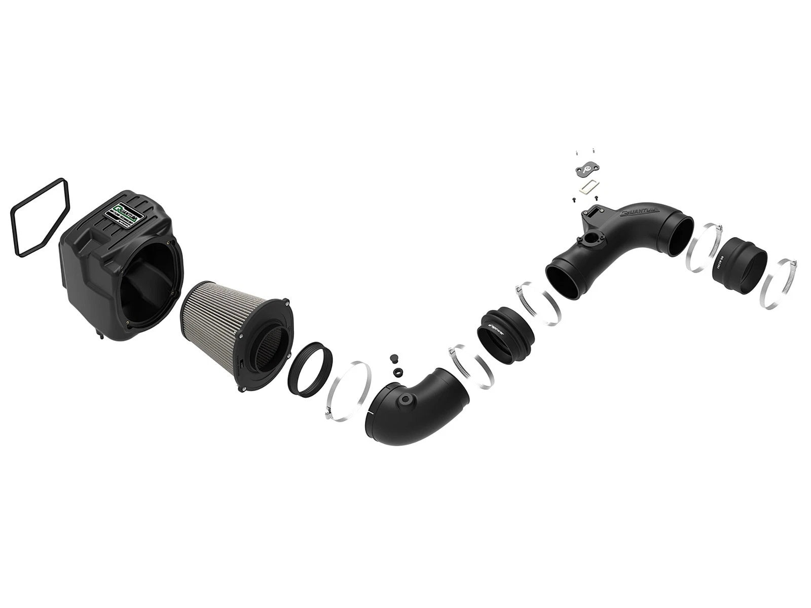 aFe Quantum Pro DRY S Cold Air Intake System 11-16 GM/Chevy Duramax V8-6.6L LML - Dry