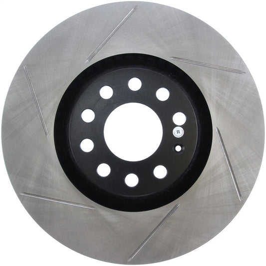 StopTech Power Slot 01-06 Audi Allroad / 05-09 A4 / 6/99-04 A6 / 99-02 S4 Right Front Slotted Rotor