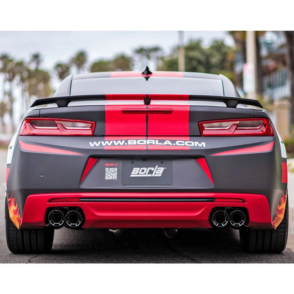 Borla 2016-2017 Chevy Camaro V8 SS AT/MT ATAK Rear Section Exhaust with Dual Mode Valves