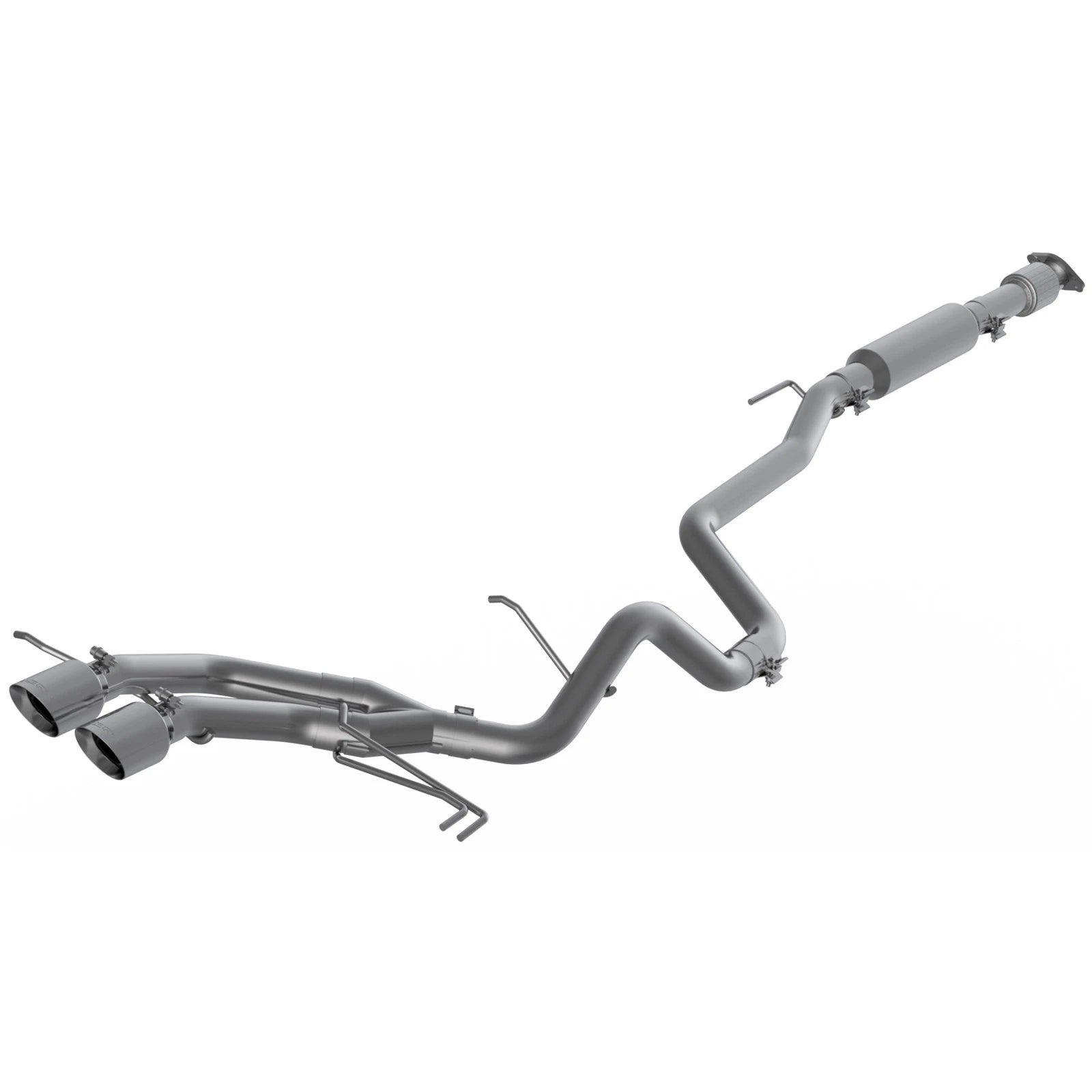 MBRP 13-18 Hyundai Veloster Turbo 2.5in T304 w/ 4in. OD Tips - Cat Back Dual Exit