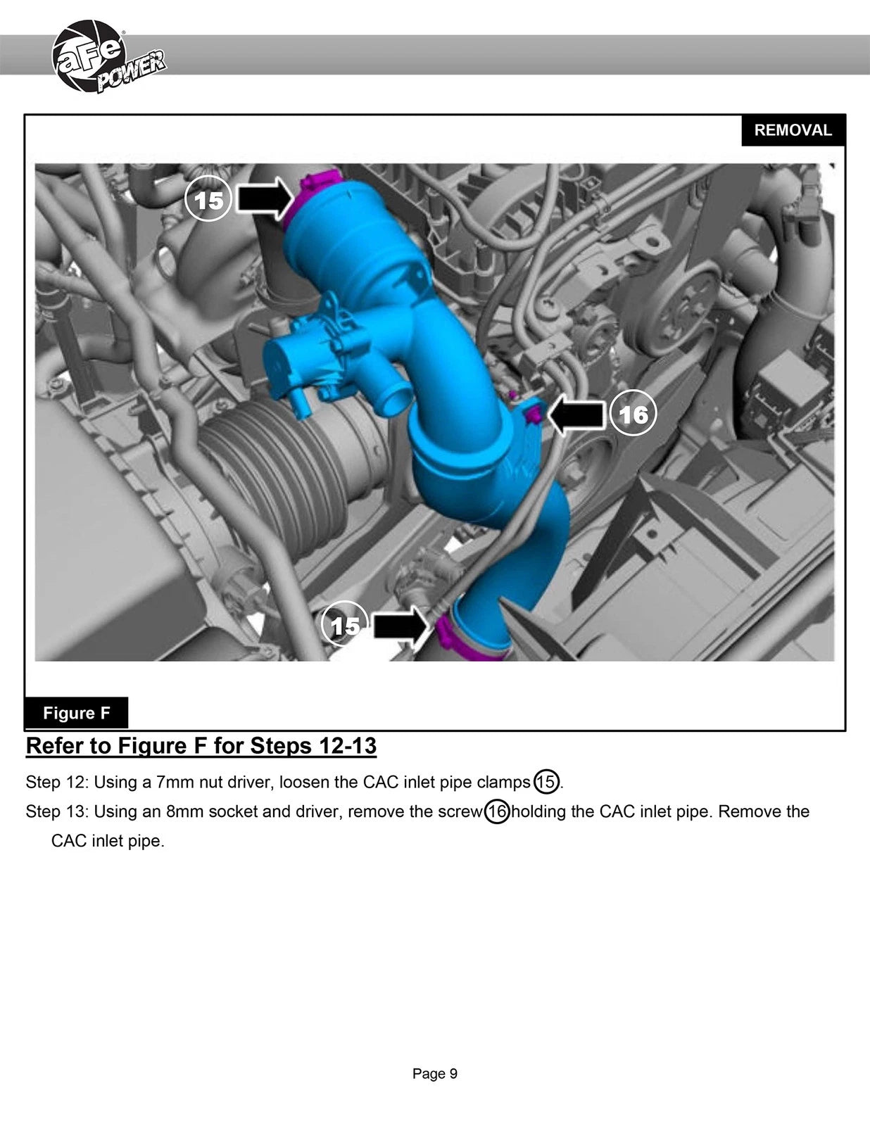 aFe Ford Ranger 24-25 L4-2.3L Momentum GT Cold Air Intake System w/ Pro DRY S Filter