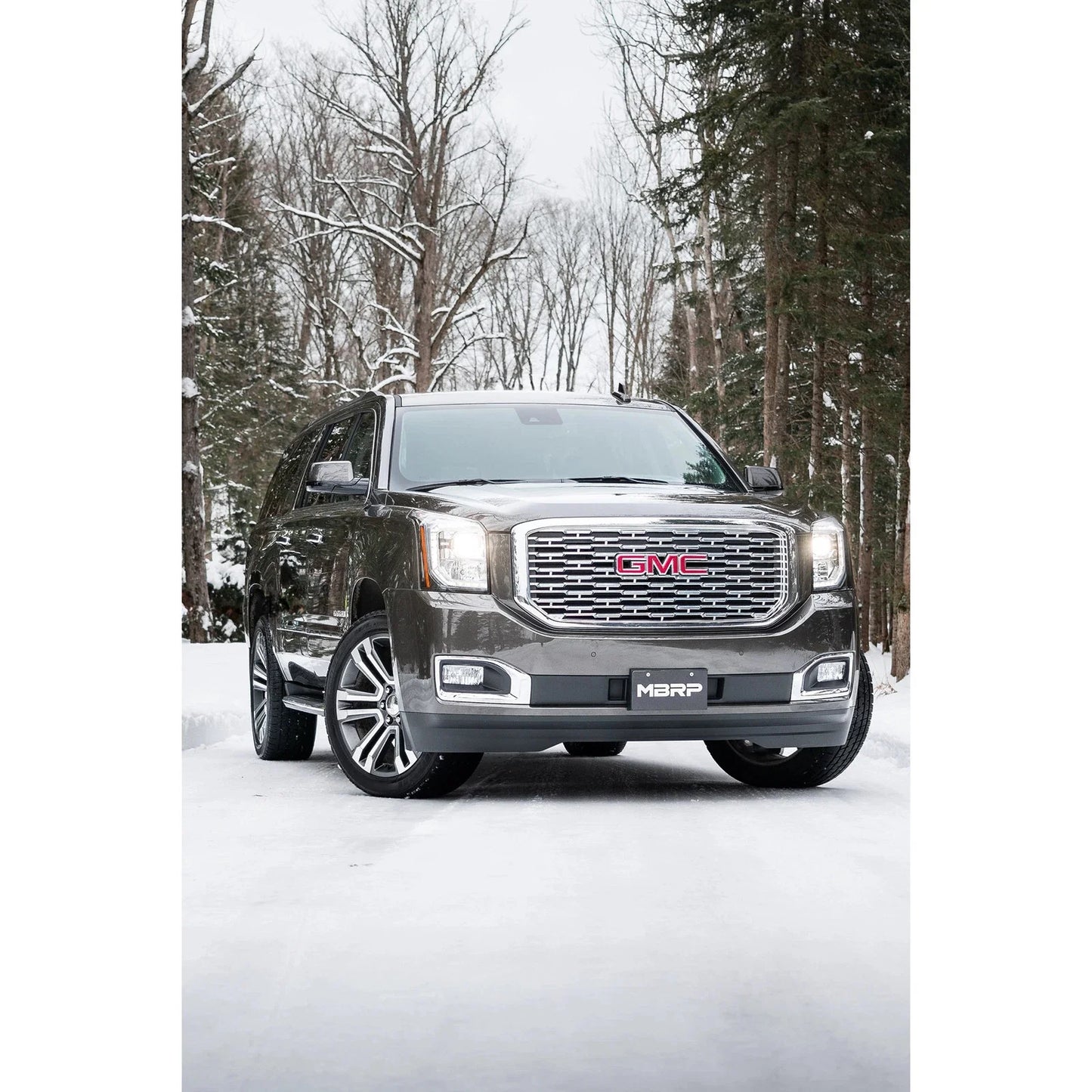 MBRP 15-20 GM Tahoe/Suburban/Yukon/Yukon XL/Escalade Aluminized Steel 3in. Cat Back -Single Side
