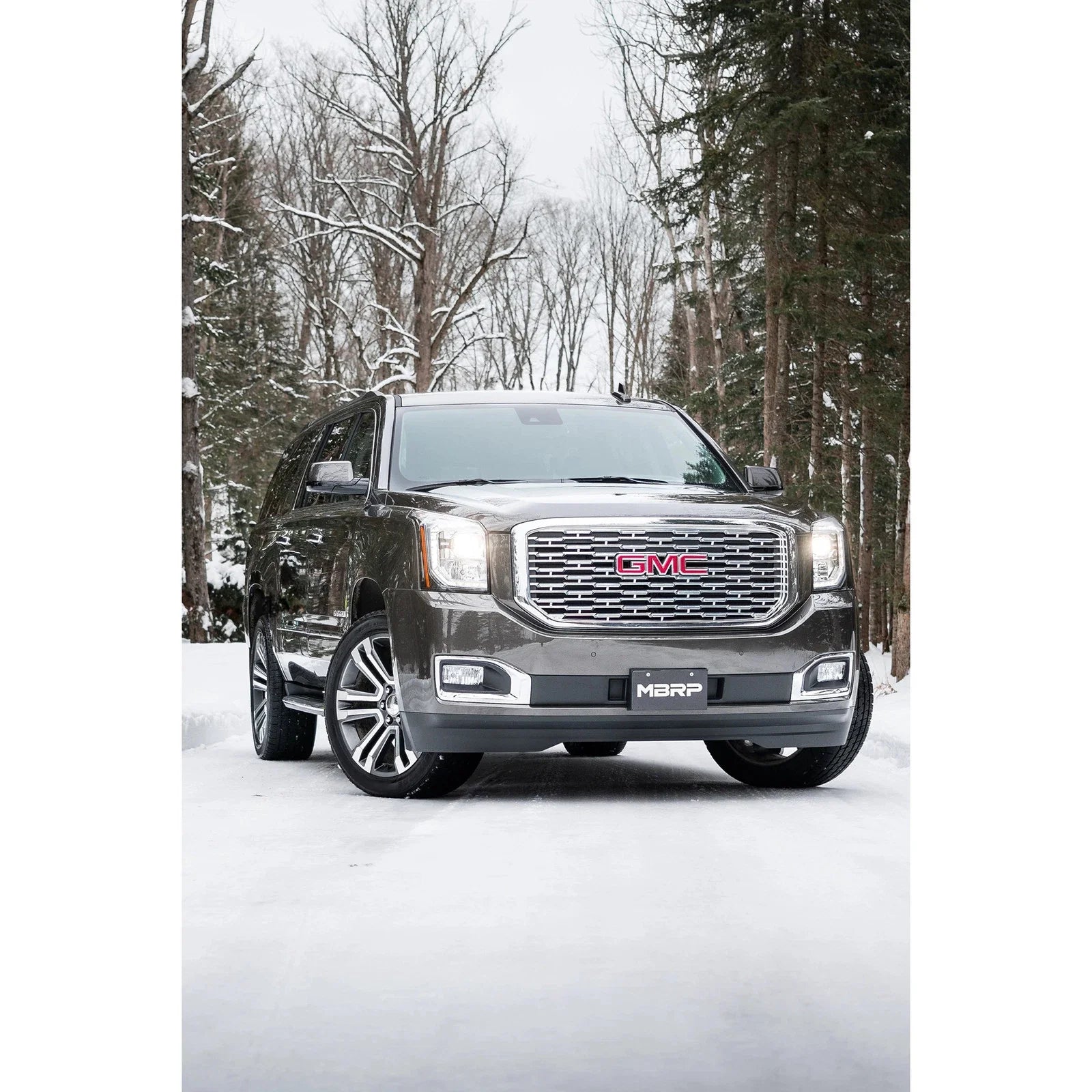 MBRP 15-20 GM Tahoe/Suburban/Yukon/Yukon XL/Escalade Aluminized Steel 3in. Cat Back -Single Side