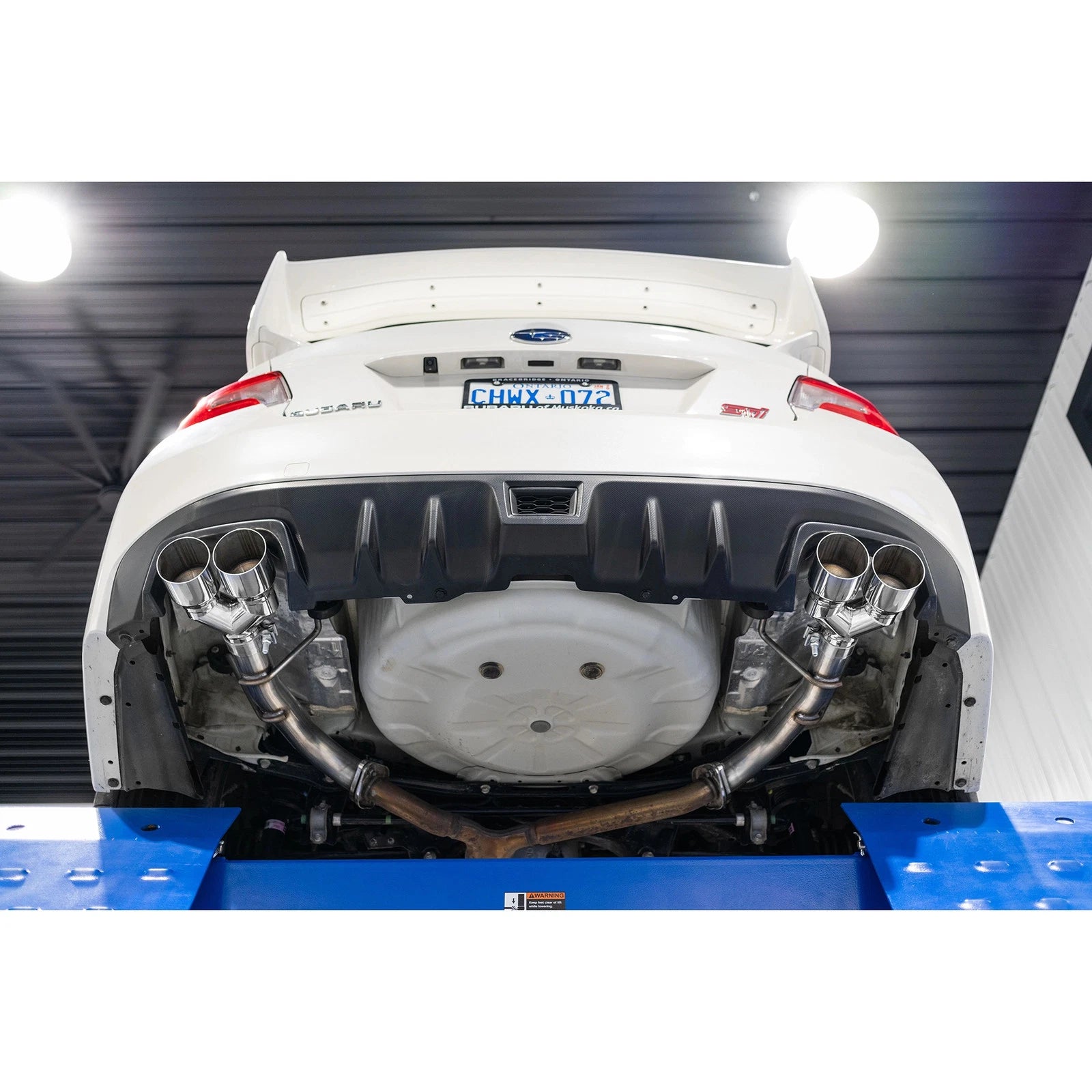 MBRP 15-19 Subaru WRX 2.0L/STI 2.5L 2.5in Dual Split Rear Exit w/ 3.5in Tips - T304
