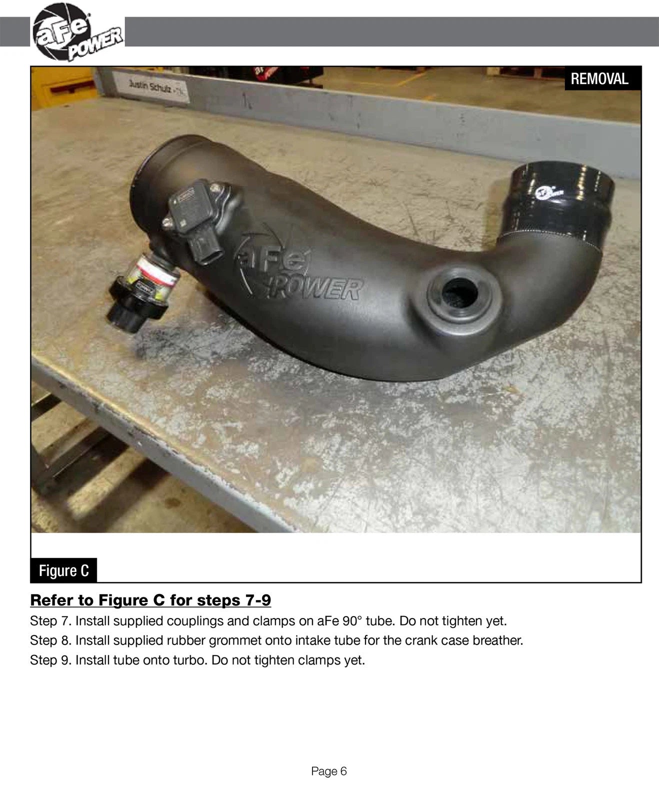 aFe MagnumFORCE Stage-2 Pro 5R Air Intake System Ford Diesel Trucks 08-10 V8-6.4L (td)
