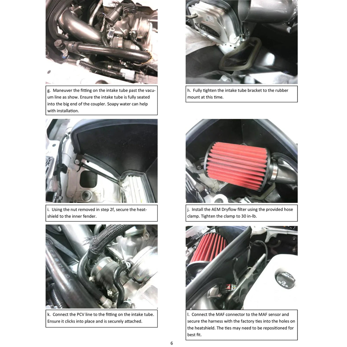 AEM 16-17 Chevrolet Malibu L4-1.5L F/l Cold Air Intake
