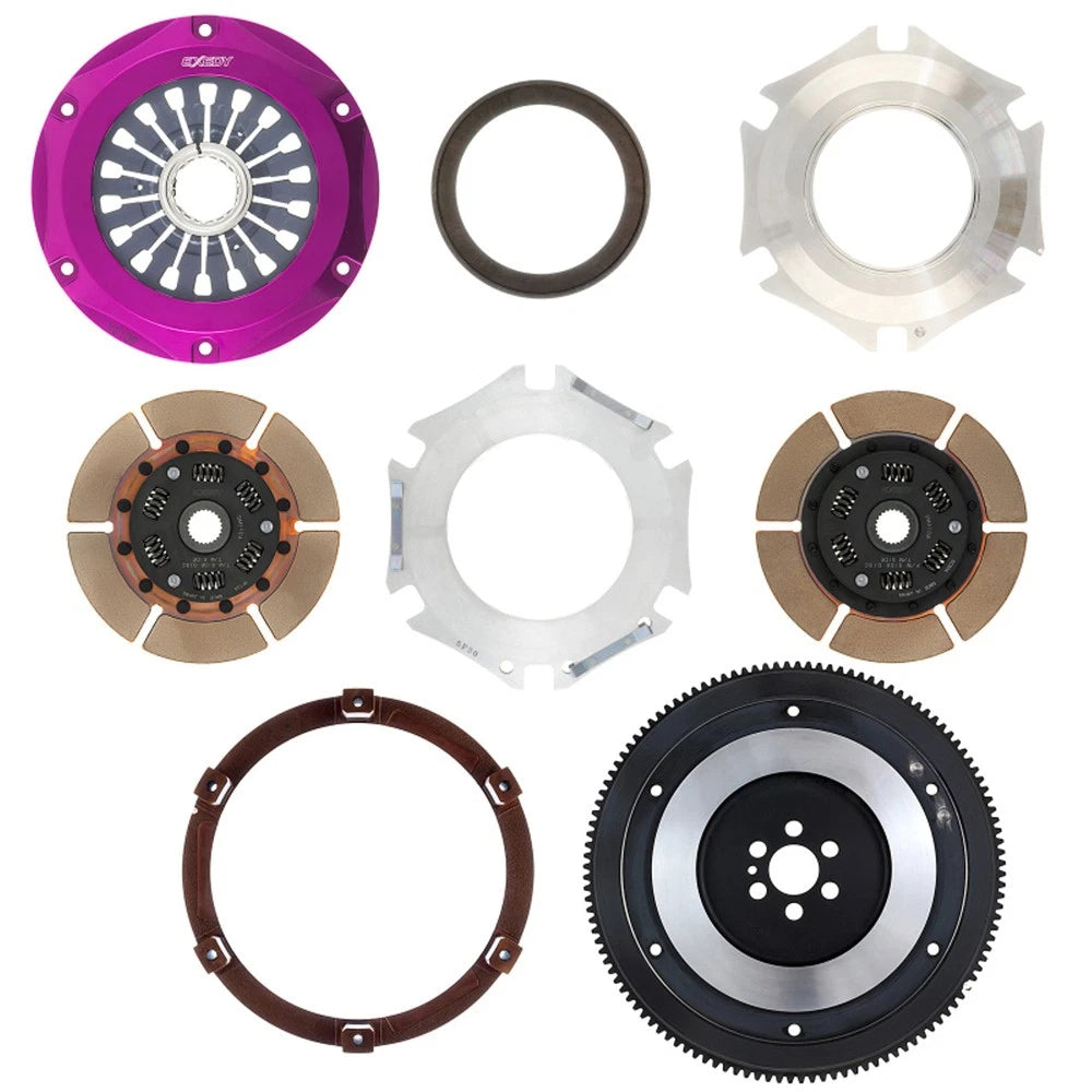 Exedy 1993-1994 Nissan Skyline GTR L6 Hyper Twin Cerametallic Clutch Sprung Center Disc Pull Type