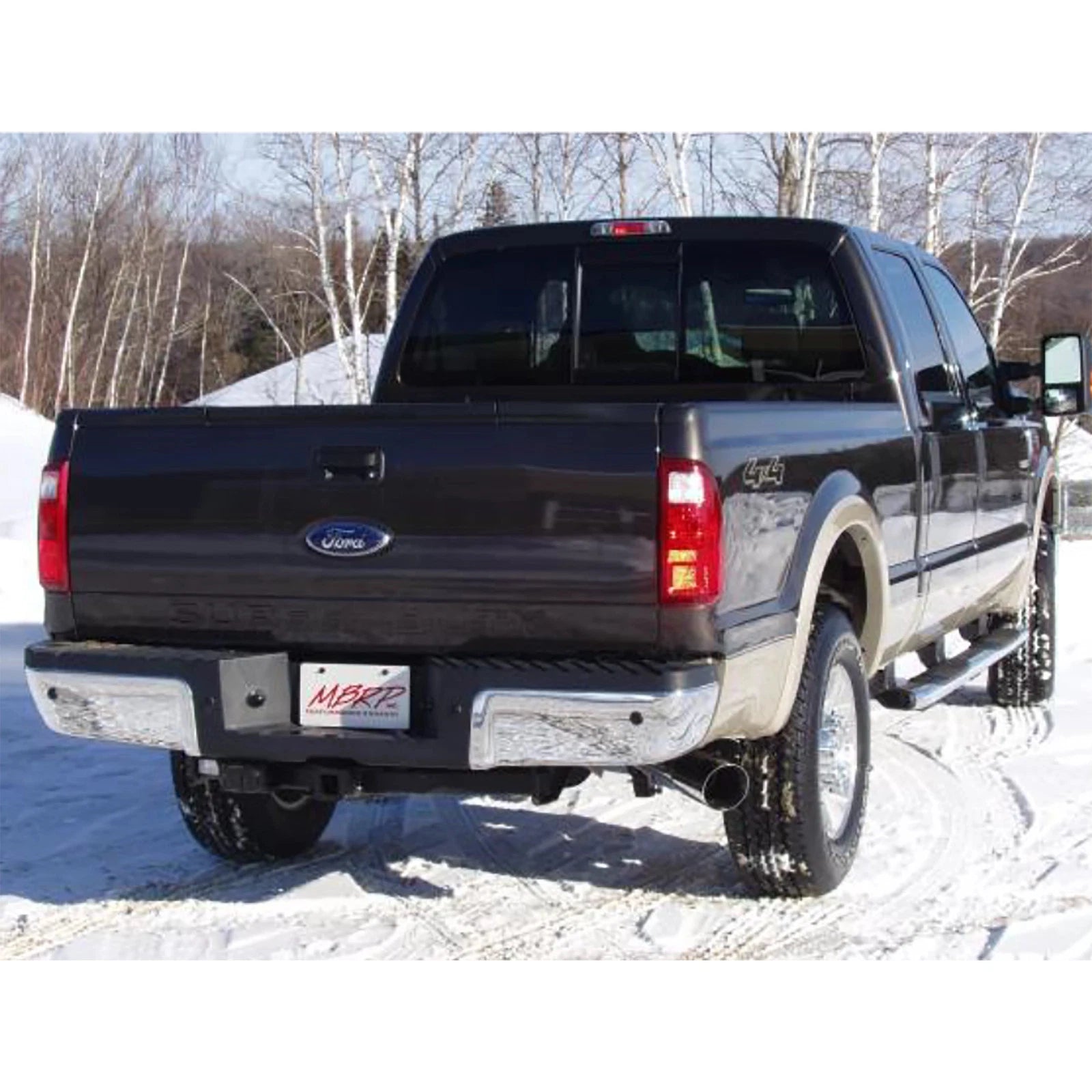 MBRP 2008-2009 Ford F250/350/450 6.4 L Filter Back Single Side