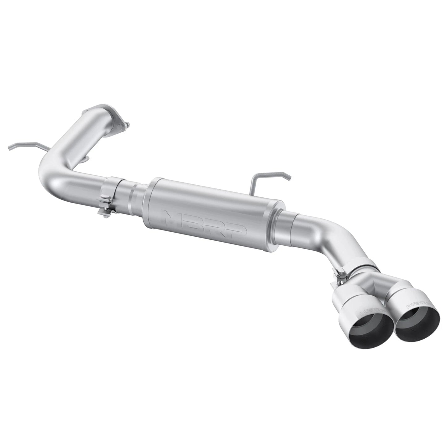 MBRP 21-24 Hyundai Elantra Aluminized Steel 3in Axle-Back Single Rear Exit with Dual Outlet Tip