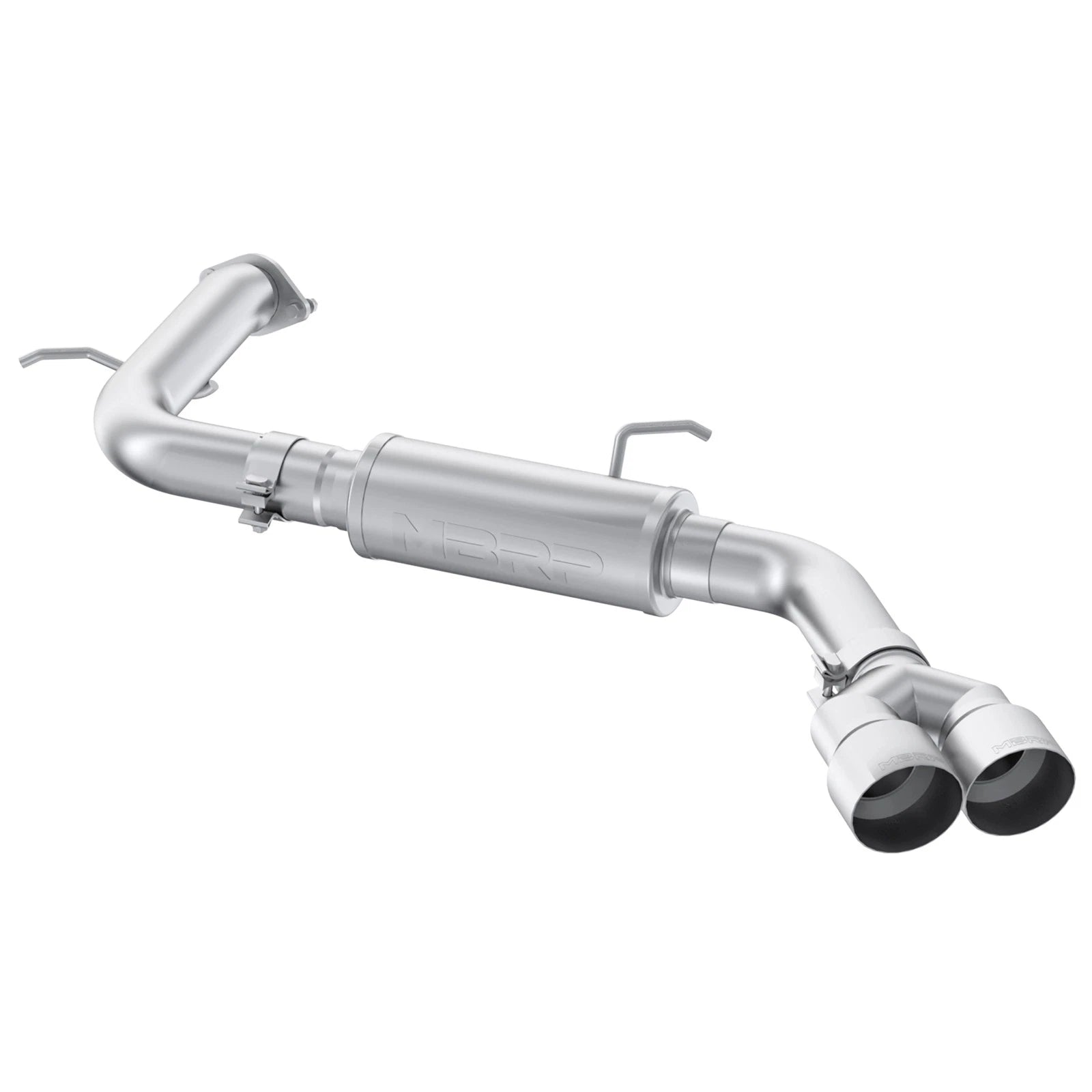 MBRP 21-24 Hyundai Elantra Aluminized Steel 3in Axle-Back Single Rear Exit with Dual Outlet Tip