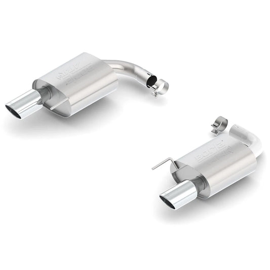 Borla Atak S Rear Section 15-17 Ford Mustang GT 5.0L V8 MT/AT 2.5in pipe 4in tip