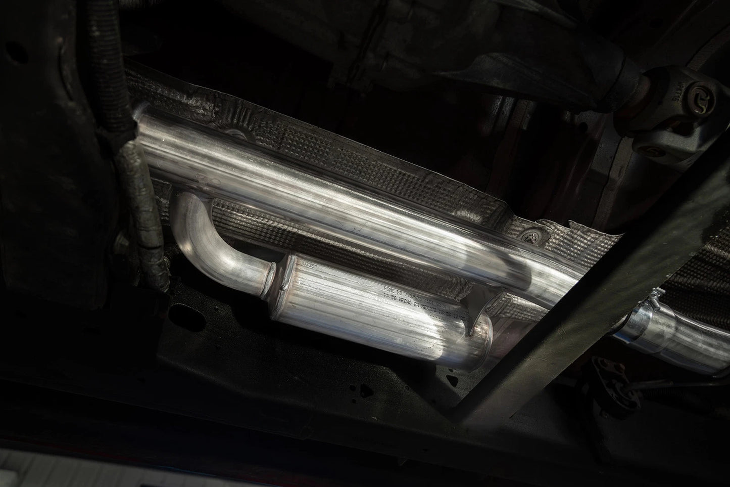 MBRP 2019+ Chevrolet Silverado 1500 / 2019+ GMC Sierra 1500 Alum. 3in Armor Black Cat-Back Exhaust