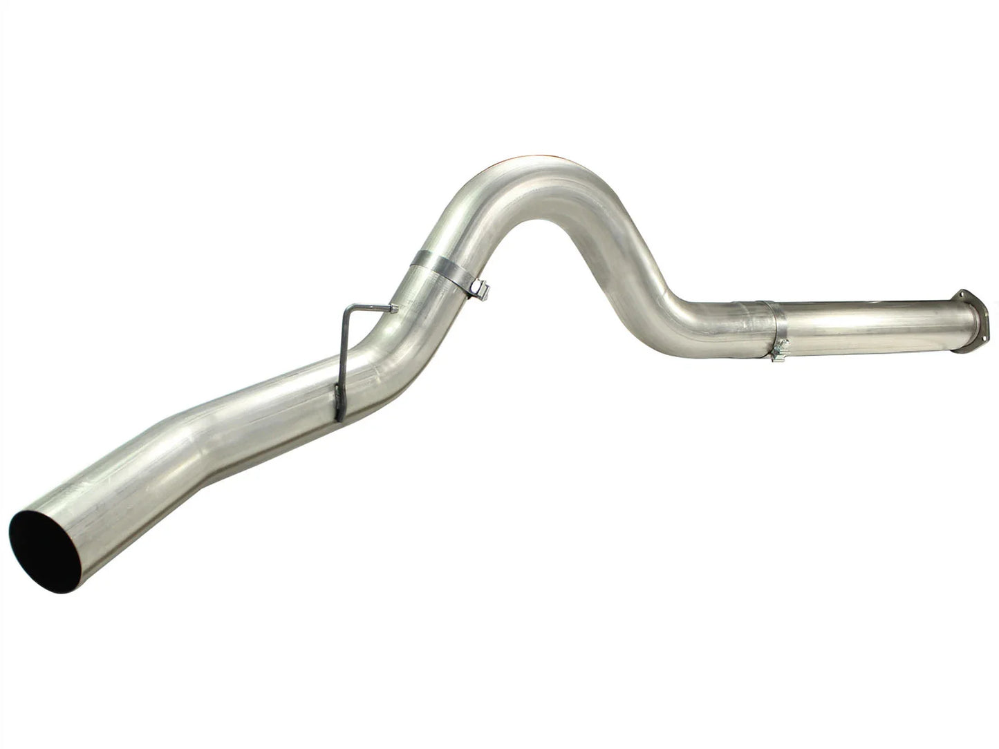 aFe MACHForce XP 5in DPF-Back Stainless Steel Exh Sys, No tip, Ford Diesel Trucks 11-14 V8-6.7L