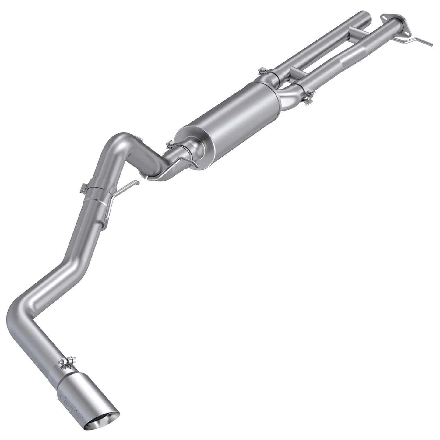 MBRP 2024+ Ford Ranger 2.7L 2.5 into 3in Single Side Exit Cat Back - T304