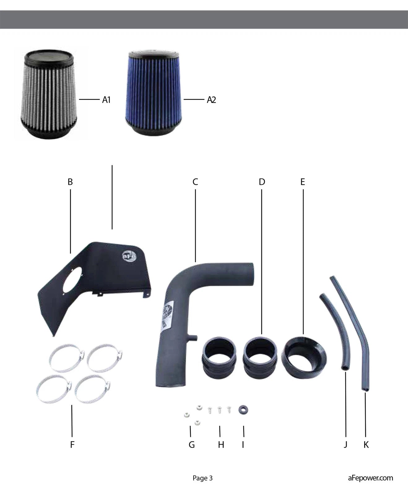 aFe MagnumFORCE Intake Stage-2 PRO 5R 2014 Jeep Cherokee V6 3.2L