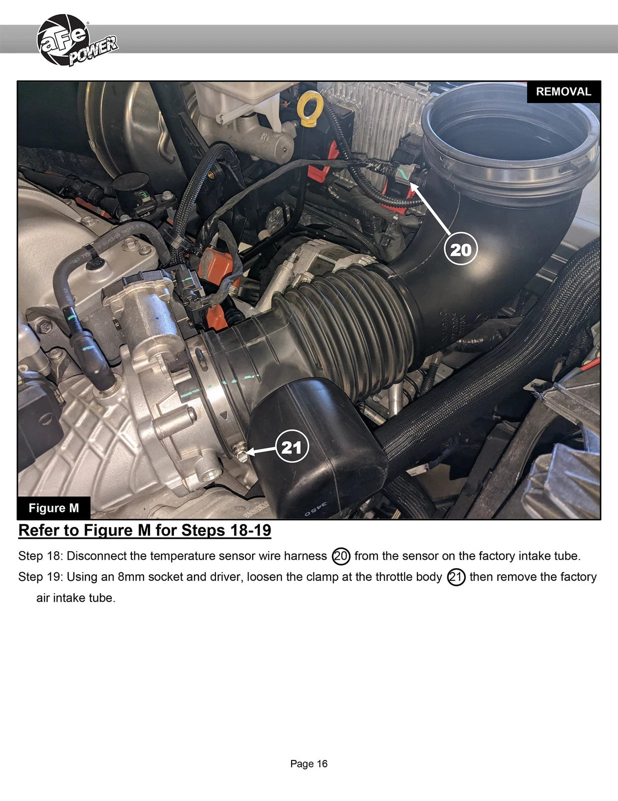 aFe 21-23 RAM 1500 TRX V8-6.2L SC Magnum FORCE Stage2 Cold Air Intake System w/Pro 5R