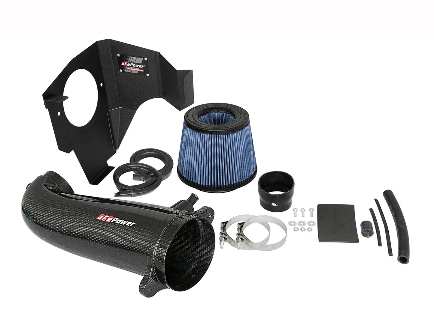 aFe MagnumFORCE Intakes Stage-2 P5R Carbon Fiber AIS 11-17 Dodge Challenger/Charger V8-5.7L Hemi