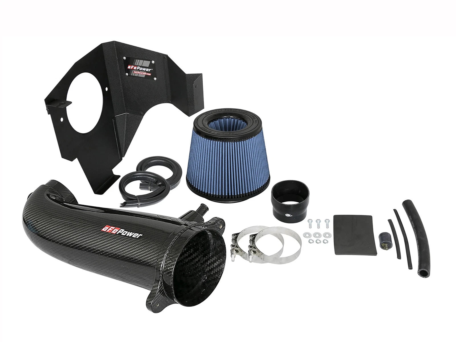 aFe MagnumFORCE Intakes Stage-2 P5R Carbon Fiber AIS 11-17 Dodge Challenger/Charger V8-5.7L Hemi