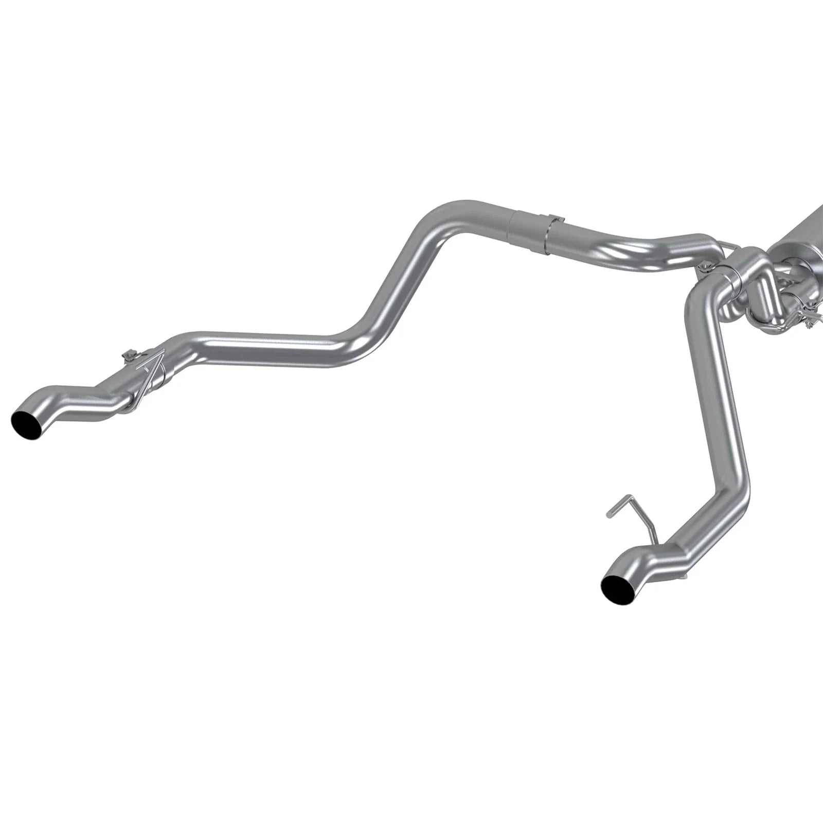 MBRP 2019 Chevrolet Silverado 1500 4.3L/5.3L 2.5in Cat Back Dual Rear Exit - Aluminized