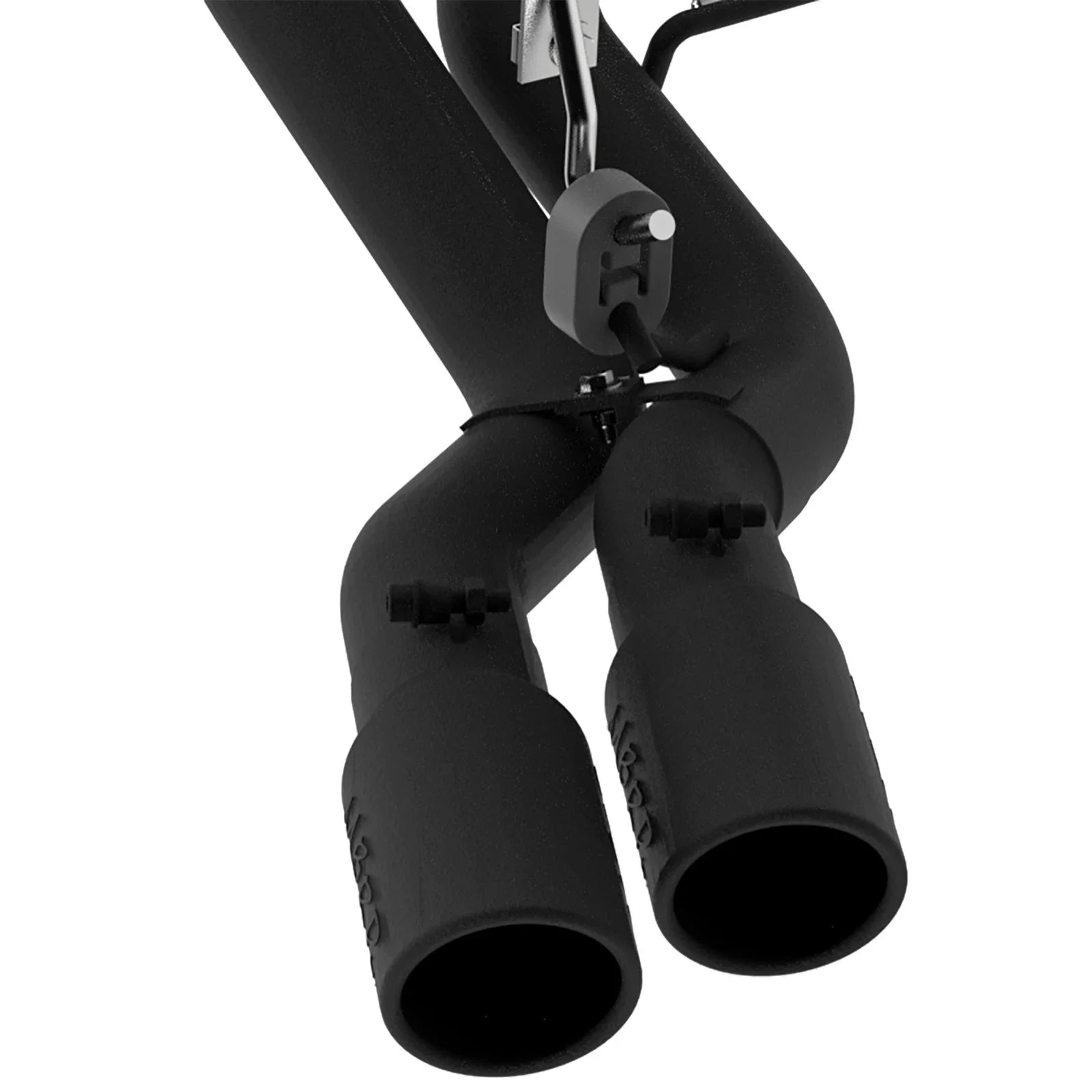 MBRP 15-16 Ford F-150 2.7L/3.5L/5.0L 3in Cat Back Single Side Pre-Axle Dual Exit Black Coated